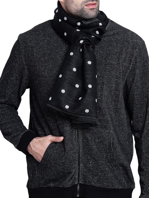 black viscose muffler - 14594293 - Very Small Image - 1