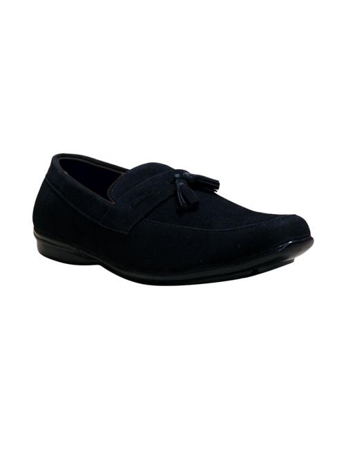 Black Suede Slip On Loafers - 14595166 - Very Small Image - 1
