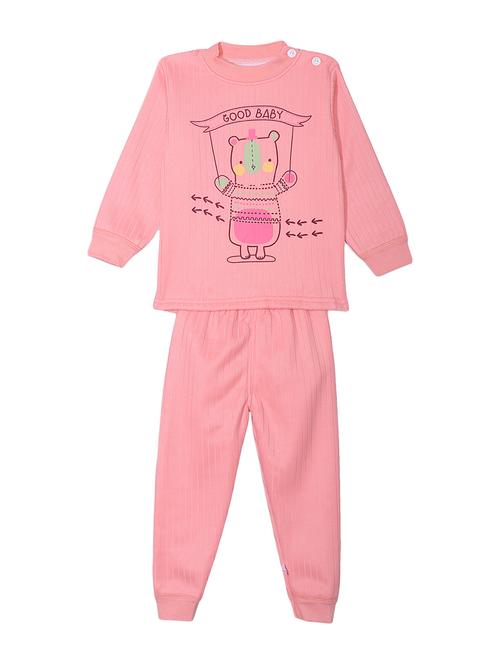pink cotton blend nightwear - 14596007 - Very Small Image - 1