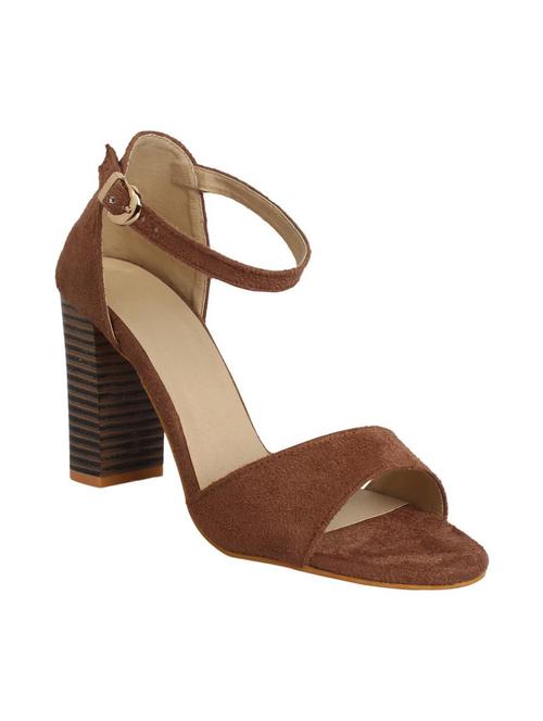brown ankle strap sandal - 14596051 - Very Small Image - 1