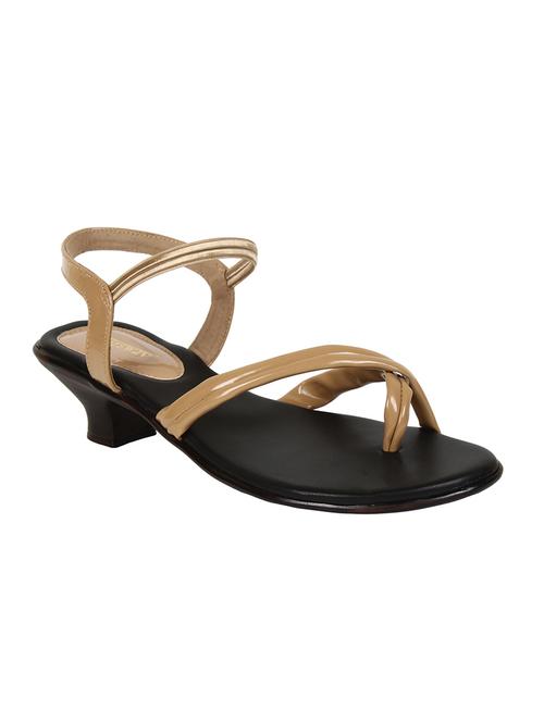beige pvc back strap sandals - 14596313 - Very Small Image - 1