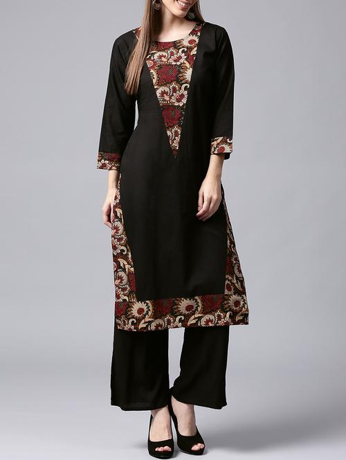 straight printed kurta - 14597059 - Very Small Image - 1