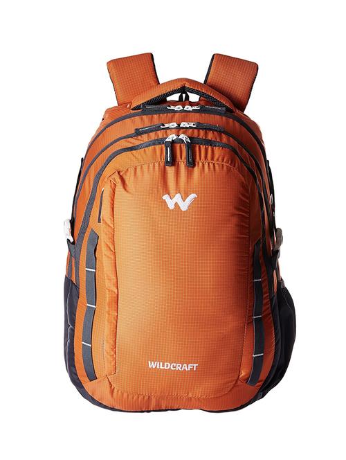 orange polyester backpack - 14598181 - Very Small Image - 1
