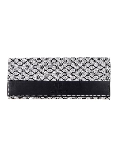 black leatherette regular clutch - 14605648 - Very Small Image - 1