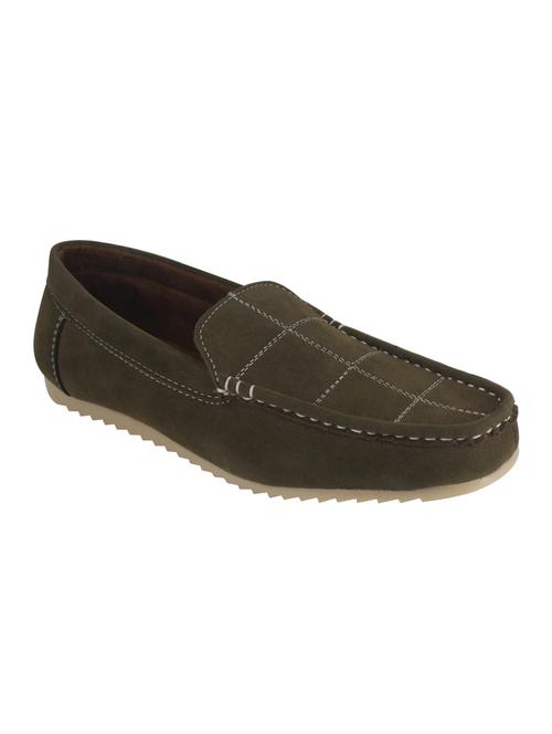 sea green Suede slip on loafer - 14606335 - Very Small Image - 1