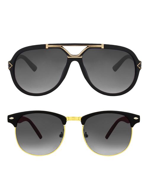 zyaden combo of 2 full rim sunglasses - 14608289 - Very Small Image - 1