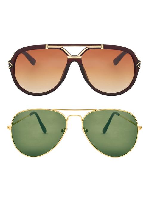zyaden combo of 2 full rim sunglasses - 14608304 - Very Small Image - 1