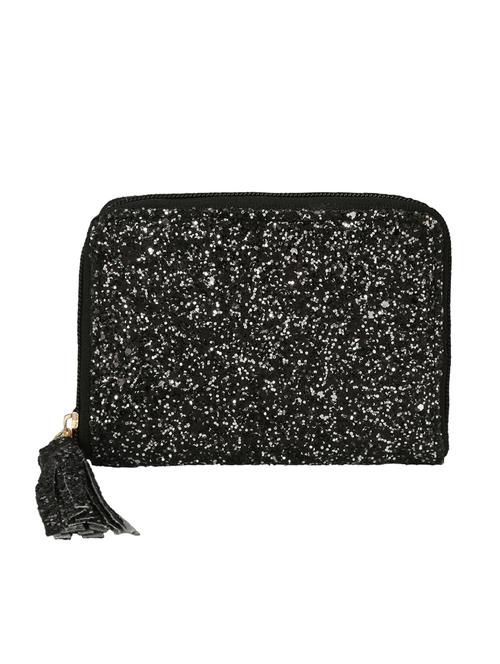 Black Leatherette Clutch - 14608787 - Very Small Image - 1