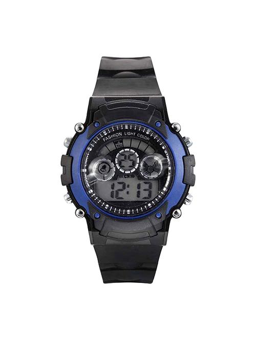 gurukrupa enterprise blue silicone strap watch - 14613725 - Very Small Image - 1