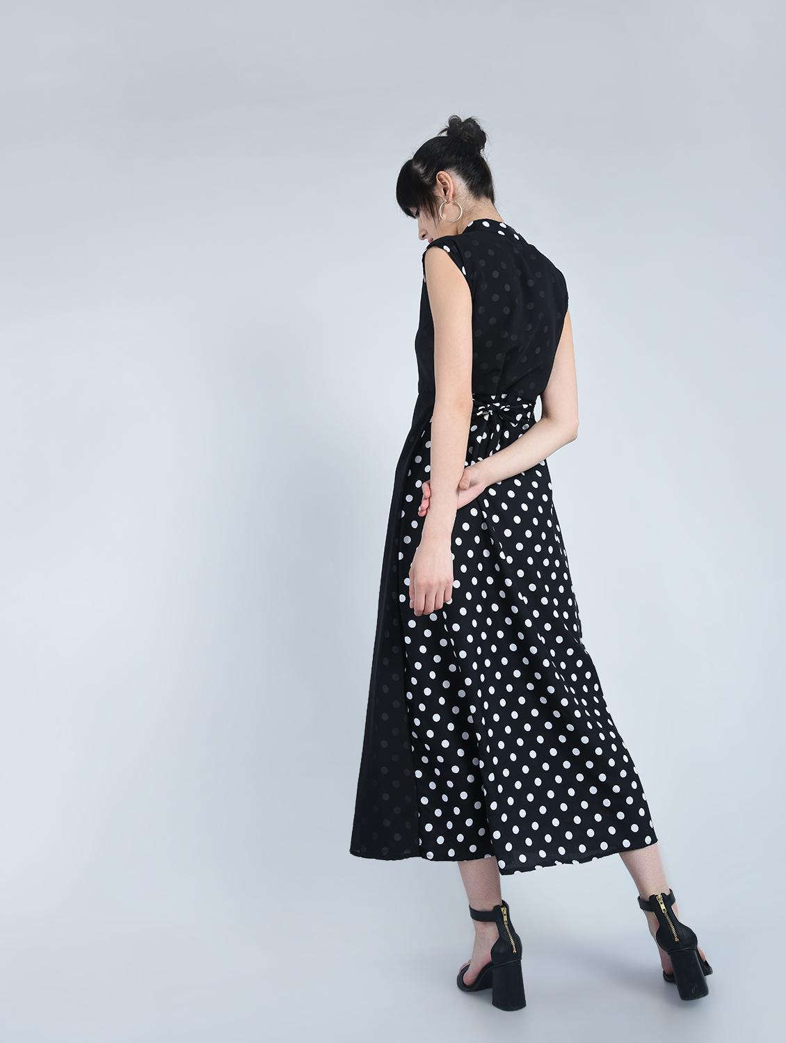 women's layered polka dots dress - 14616963 - Zoom Image - 2