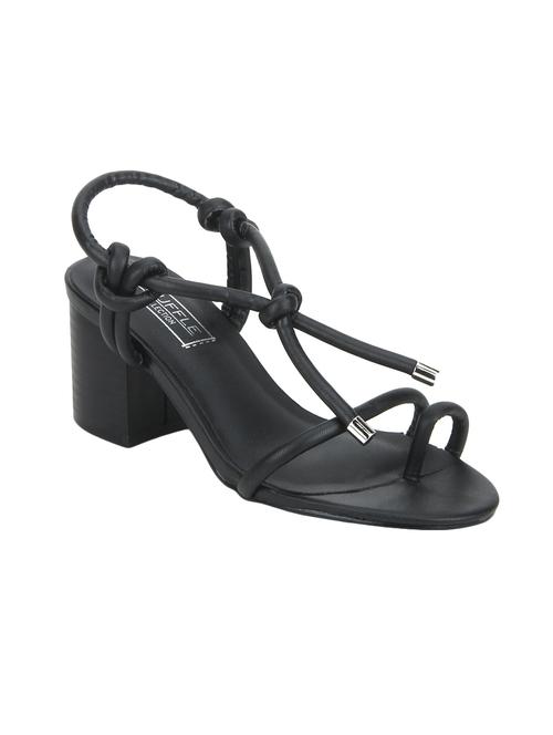 black ankle strap sandal - 14618032 - Very Small Image - 1