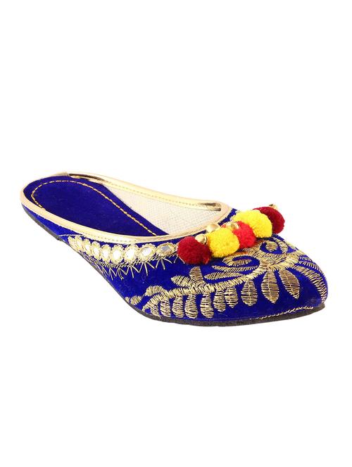 blue ethnic jutis - 14618717 - Very Small Image - 1