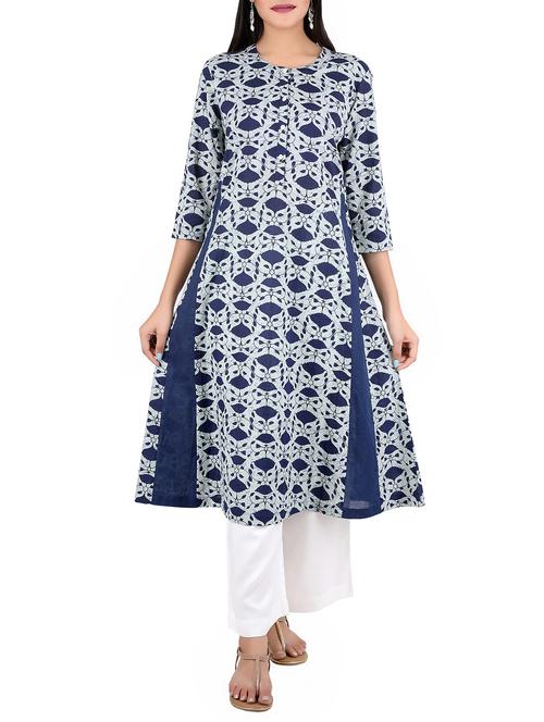 indig printed kurta - 14619093 - Very Small Image - 1