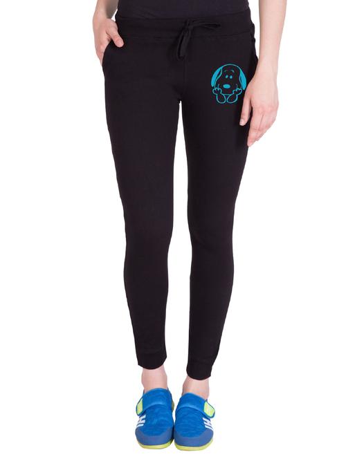 black cotton track pants - 14619293 - Very Small Image - 1