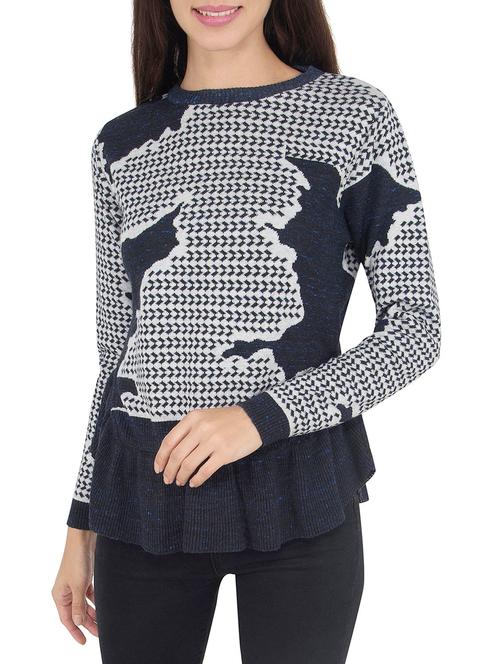 multicolored printed pullover - 14620101 - Very Small Image - 1