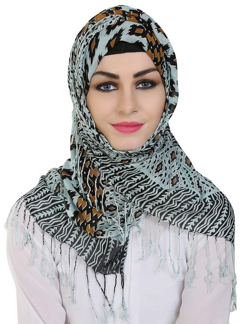 momin libas multi colored viscose stole - 14626490 - Very Small Image - 1
