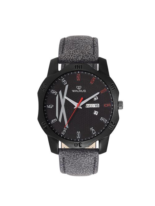 walrus hunter black color analog men watch-wwm-htr-020202 - 14626529 - Very Small Image - 1