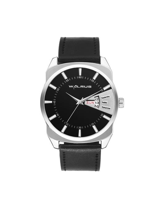 walrus john black color analog men watch-wwm-john-020207 - 14626531 - Very Small Image - 1