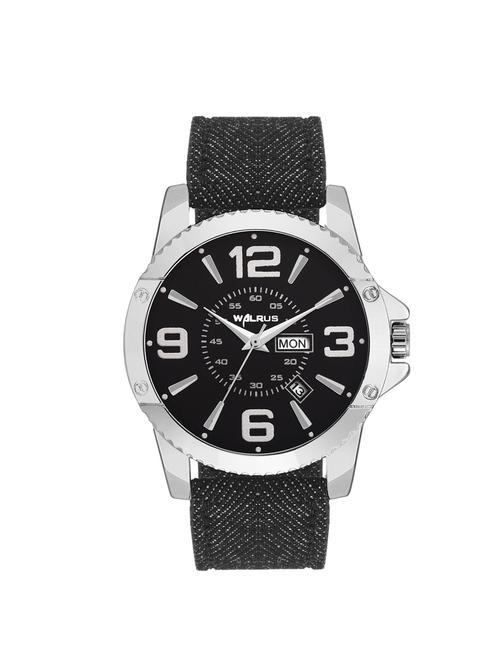 walrus zeus black color analog men watch-wwm-zeus-020207 - 14626540 - Very Small Image - 1