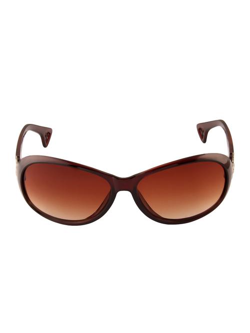 brown oversized sunglasses for women - 14630016 - Very Small Image - 1
