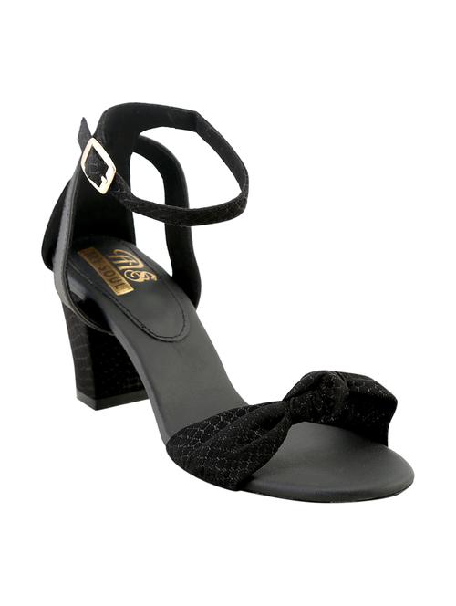 black ankle strap sandal - 14630722 - Very Small Image - 1