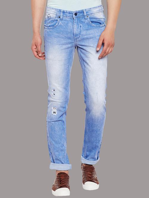 blue denim ripped jeans - 14631535 - Very Small Image - 1