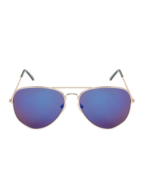 arzonai classics mirrored ma-5557-s1 unisex aviator sunglasses - 14632880 - Very Small Image - 1