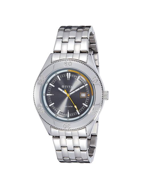 titan youth analog black dial men's watch - ne9324sm06j - 14635205 - Very Small Image - 1