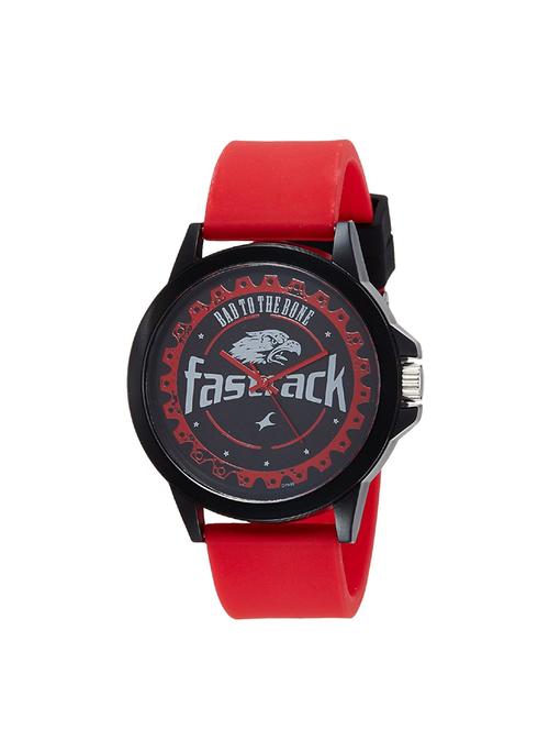 fastrack analog black dial men's watch - 38024pp06 - 14635210 - Very Small Image - 1