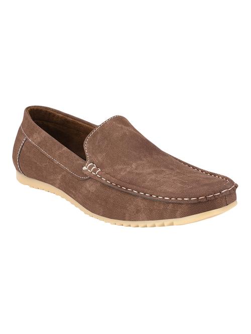 brown denim slip on loafer - 14635555 - Very Small Image - 1
