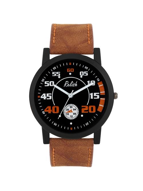 relish re-s8119bt black slim analog watches for men's and boy's - 14636629 - Very Small Image - 1