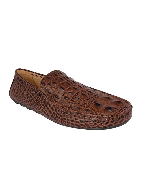 brown leather slip on loafer - 14636872 - Very Small Image - 1