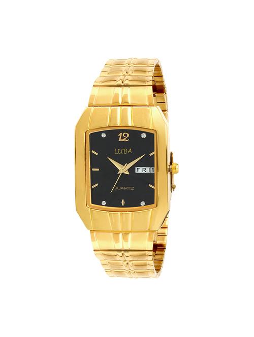 luba 4748 day and date black dial watch - 14639876 - Very Small Image - 1