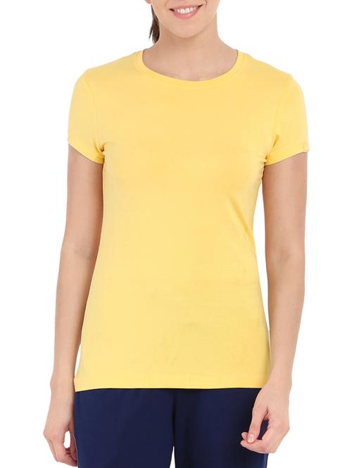 yellow solid tee - 14643225 - Very Small Image - 1