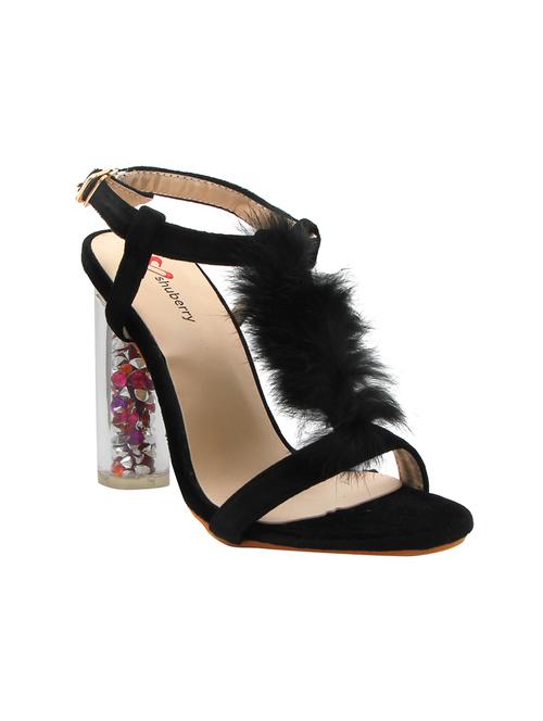 black ankle strap sandal - 14645741 - Very Small Image - 1