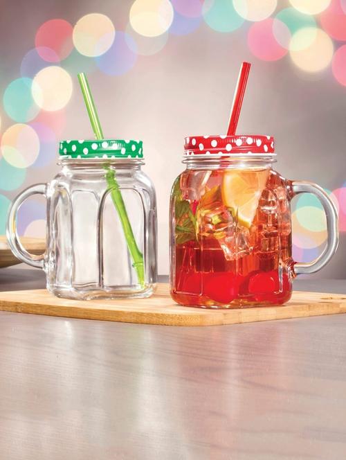 homemade jar with lid  with handle 450 cc set of 1   - 14654834 - Very Small Image - 1