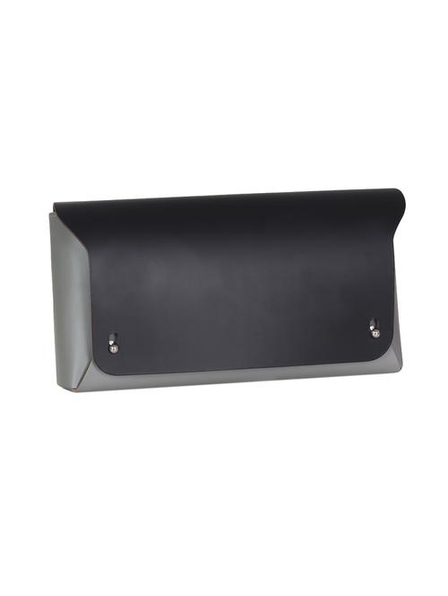 grey leather regular clutch - 14657171 - Very Small Image - 1