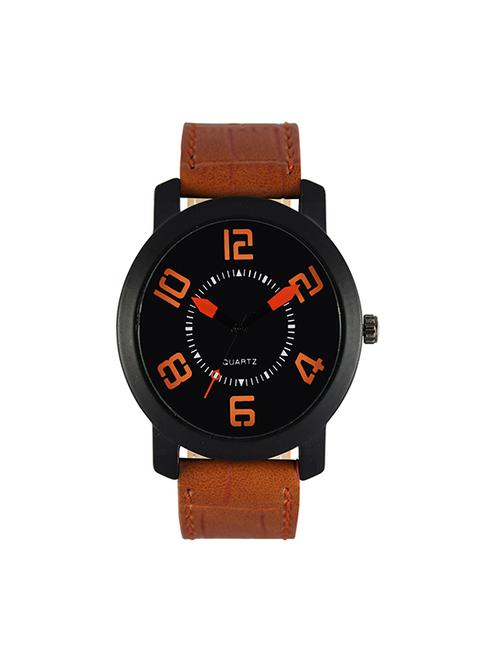 the shopoholic analog multicolour dial brown leather belt watches for men-boys watch - 14658199 - Very Small Image - 1