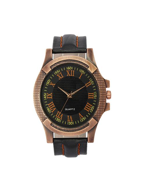 the shopoholic analog multicolour dial black leather belt watches for men-boys watch - 14658201 - Very Small Image - 1