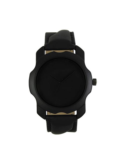 the shopoholic latest analog newest arrival black dial designer black leather belt watches for boys-men watch - 14658248 - Very Small Image - 1