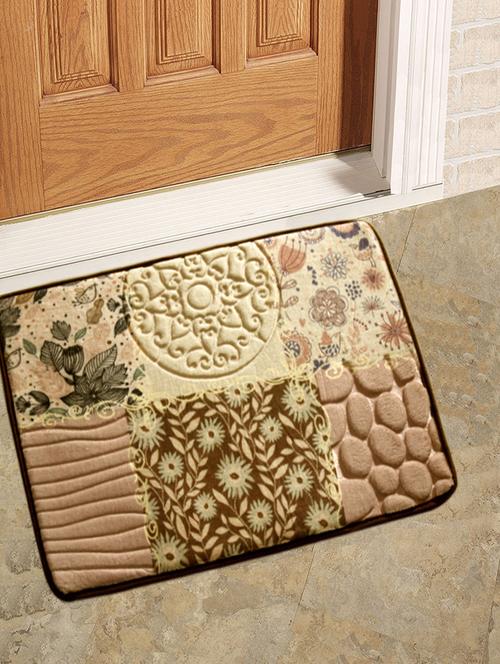 soft door mat with non-skid backing - 14660309 - Very Small Image - 1