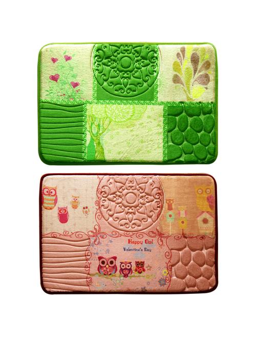 door mat with non-skid backing- set of 2 - 14660332 - Very Small Image - 1