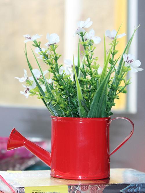 watering can mini red - 14661578 - Very Small Image - 1
