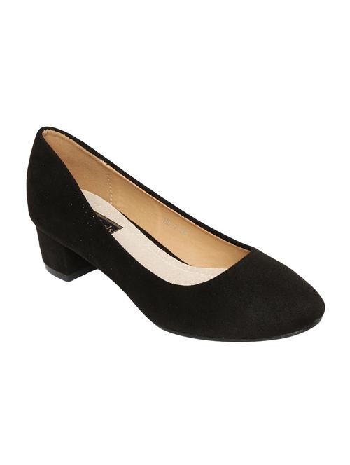 black suede slip on pumps - 14664616 - Very Small Image - 1