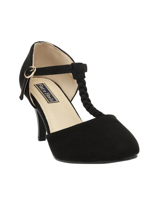 black suede ankle strap sandals - 14664652 - Very Small Image - 1