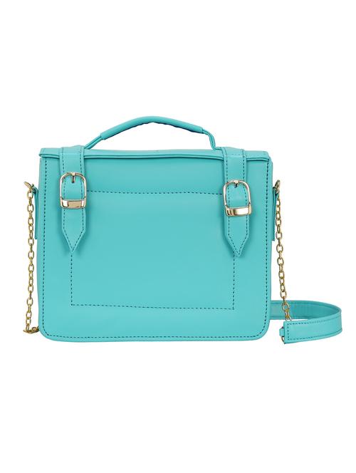 blue leatherette sling bag - 14664772 - Very Small Image - 1