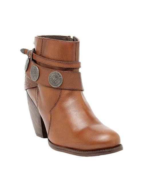 tan leather ankle  boot - 14666508 - Very Small Image - 1