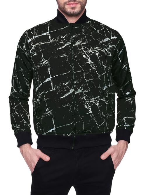 black polyester casual jacket - 14671549 - Very Small Image - 1