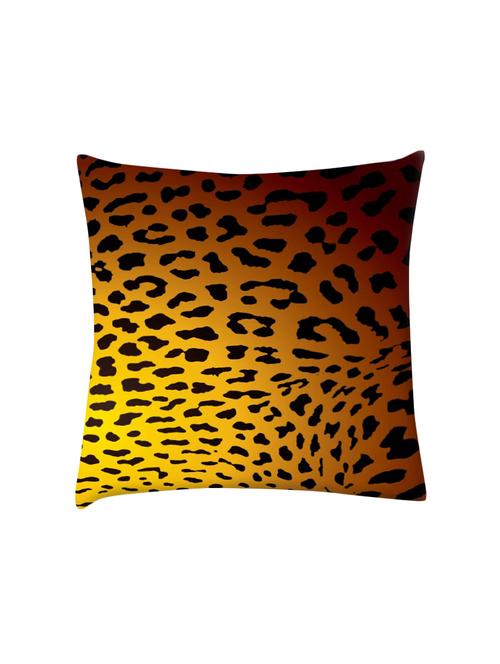 leopard print digitally printed cushion cover 16 x 16 inch - 14673504 - Very Small Image - 1
