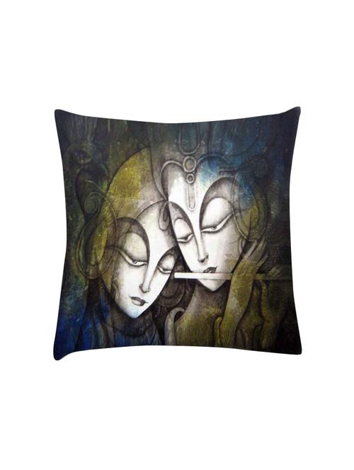 radha krishna digitally printed cushion cover 16 x 16 inch - 14673564 - Very Small Image - 1